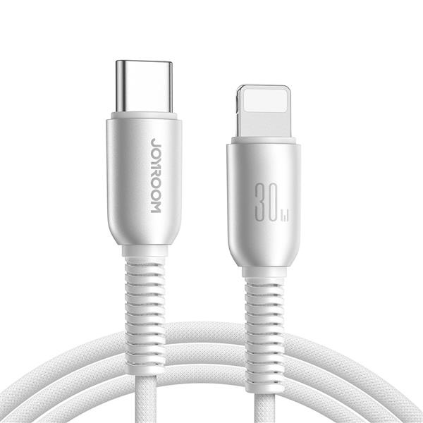 Kabel Joyroom S-A51 Cutting-Edge Series 30W USB-C - Lightning 1,2m - szary