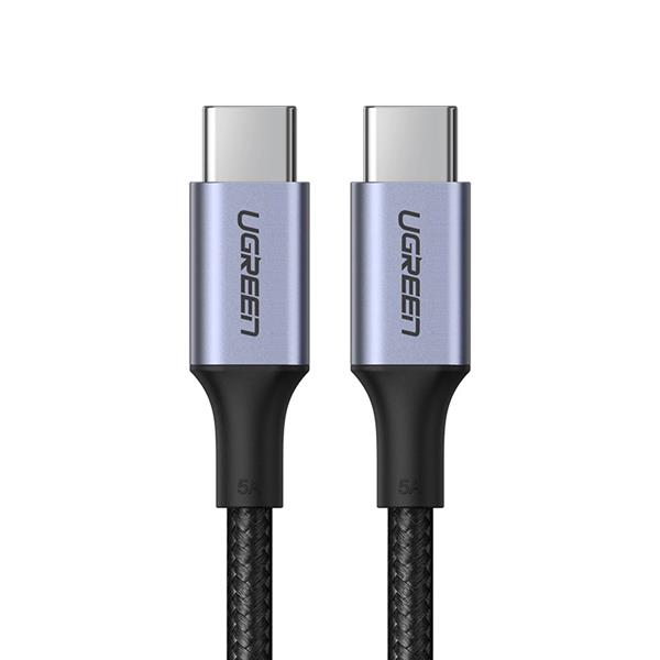 Kabel Ugreen US316 USB-C / USB-C 480Mb/s 5A 0.5m - szary