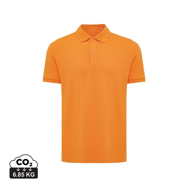 Koszulka polo z bawełny z recyklingu Iqoniq Yosemite - T9200.044.XL