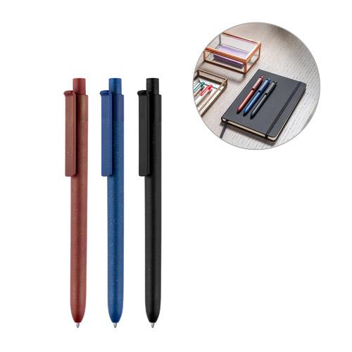 MILKPOINT. Pióro kulkowe wykonane z kartonów po mleku (85% PE z recyklingu)