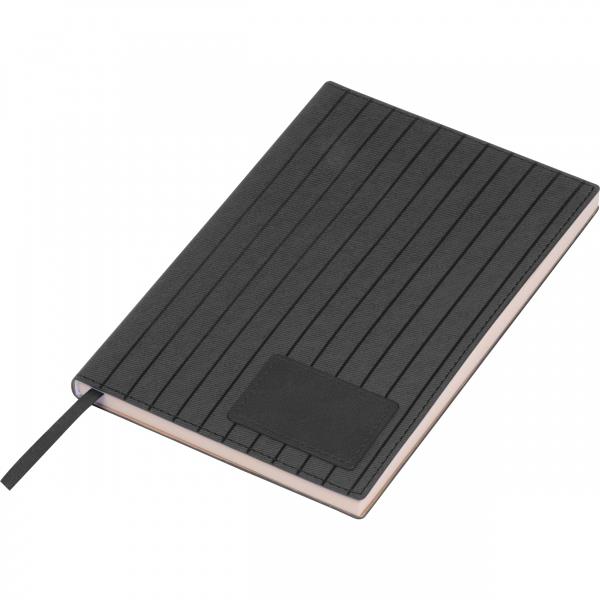 Notes A5 w linie - czarny