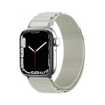 Pasek ze stalową sprzączką Alpine do Apple Watch 42/44/45/49 mm - srebrny