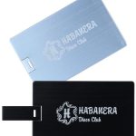 Pendrive karta z metalu 8GB 2.0 - szary
