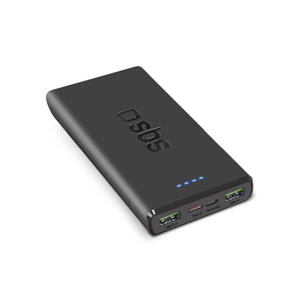 Powerbank SBS TTBB10000FASTPD20K 10000 mAh 20W z Power Delivery - czarny