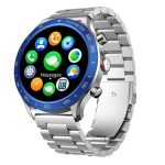 Riversong smartwatch Motive 9 Max srebrny SW903 AMOLED dwa paski