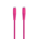 Setty kabel USB-C - USB-C 1,5m 2,1A KSC-C-1.526 różowy
