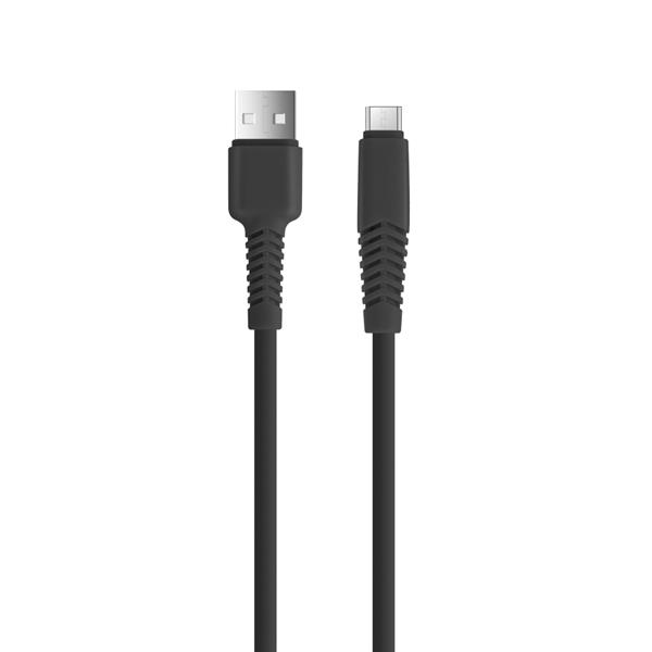 Setty kabel USB - microUSB 3 m 2A KSA-M-321 czarny