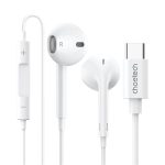 Słuchawki douszne Choetech USB-C 1,2m - białe
