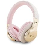 Słuchawki nauszne Guess 4G Script Bluetooth - różowe