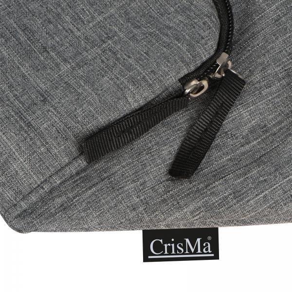 Torba na pasku - szary