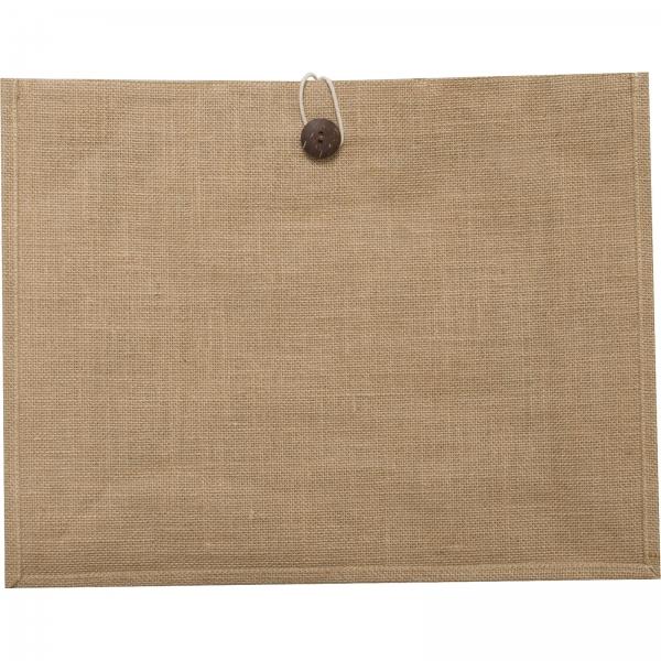 Torba z juty - brązowy