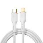 WIWU kabel YQ02 USB-C - USB-C 100W 1,2m biały