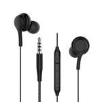 WIWU słuchawki przewodowe EB310 jack 3,5mm czarne