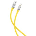 XO kabel NB251 USB - Lightning 1,0 m 6A żółty