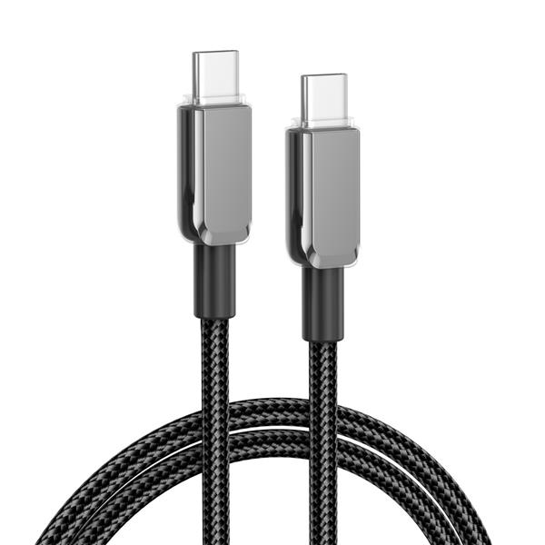 XO kabel NB-Q250B PD USB-C - USB-C 1,0m 60W czarny