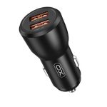 XO ładowarka samochodowa CC55 30W 2x USB czarna