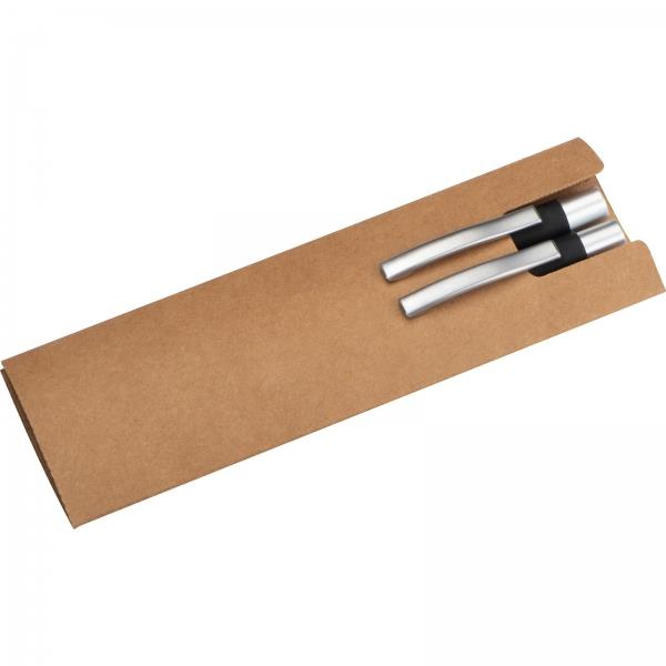 Zestaw piśmienny długopis i ołówek automatyczny - czarny