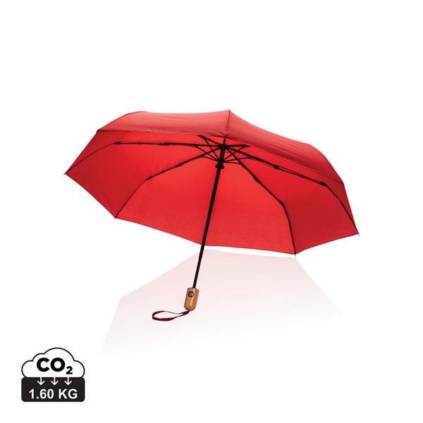 Bambusowy parasol automatyczny 21" Impact AWARE™ rPET - P850.614