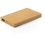 Bambusowy power bank 5000 mAh - V0355-16
