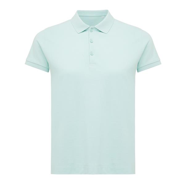 Damska koszulka polo Iqoniq Yosemite, tkanina pique z bawełny z recyklingu - T4200.037.L