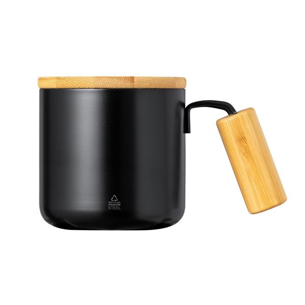 Kubek termiczny 330 ml ze stali nierdzewnej z recyklingu - V1316-03