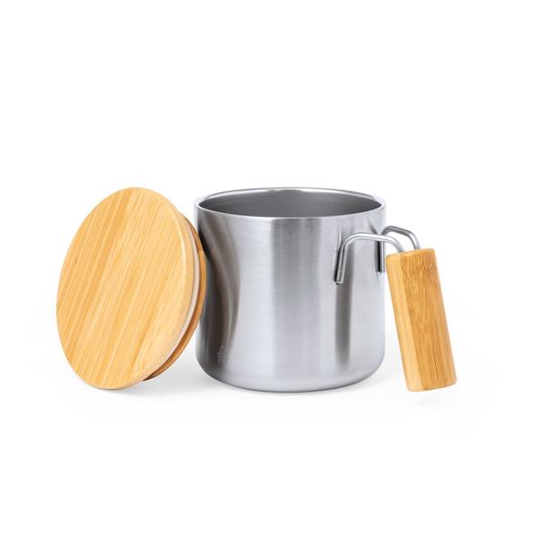 Kubek termiczny 330 ml ze stali nierdzewnej z recyklingu - V1316-32