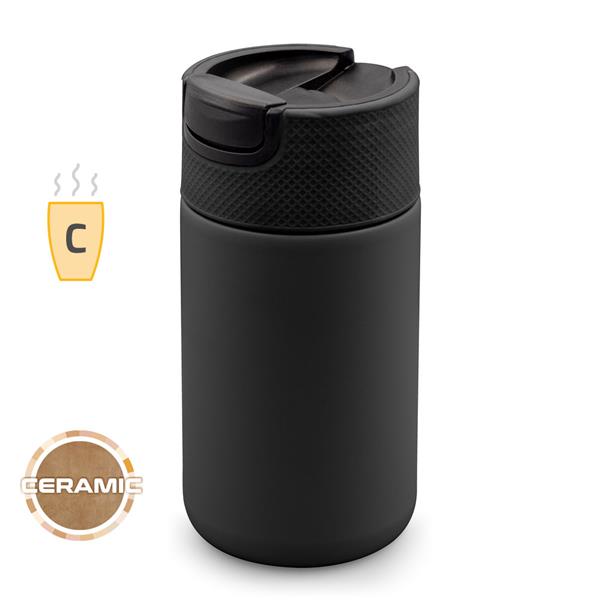 Kubek termiczny 400 ml Air Gifts z ceramiką | Nabila - VA050-03