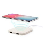 Ładowarka bezprzewodowa 10W ze słomy pszenicznej - V0372-00