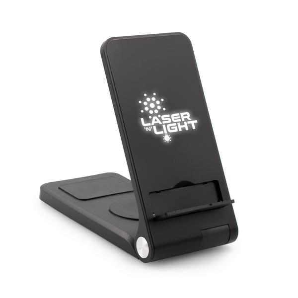 Ładowarka bezprzewodowa 15W Exclusive Collection, 3 w 1, stojak na telefon | Zita - VA124-03