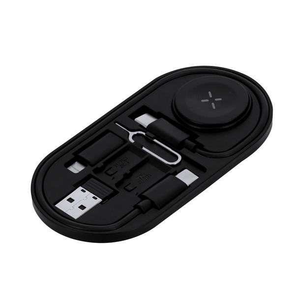 Ładowarka bezprzewodowa 15W z RABS, kabel do ładowania, etui w komplecie - VA606-03