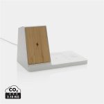 Ładowarka bezprzewodowa 3 w 1 15W Ontario, plastik z recykignu - P308.493