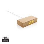 Ładowarka bezprzewodowa 5W, zegar cyfrowy - P308.239