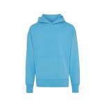 Luźna bluza z kapturem z bawełny z recyklingu Iqoniq Yoho - T9402.010.M