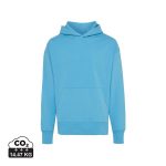 Luźna bluza z kapturem z bawełny z recyklingu Iqoniq Yoho - T9402.010.S