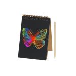 Notatnik do zdrapywania ok. A6, papier typu zdrapka - VA297-20