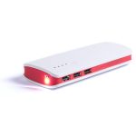 Power bank 10000 mAh, lampka LED - V3856-05