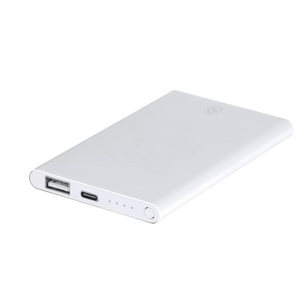Power bank 4000 mAh z aluminium z recyklingu - VA600-02