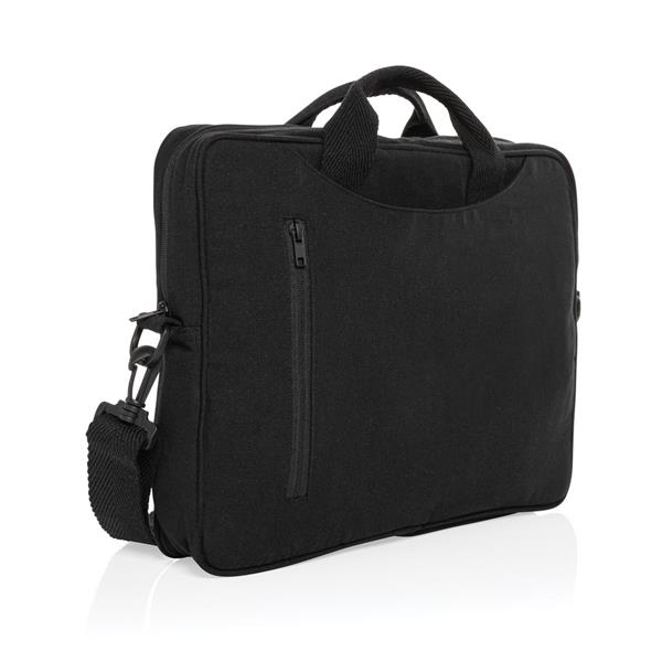 Torba na laptopa 15,4" AWARE™ Laluka, bawełna z recyklingu - P732.111