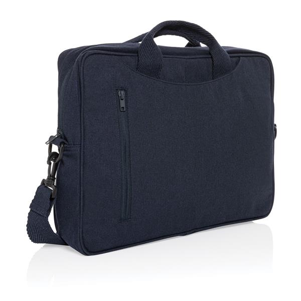 Torba na laptopa 15,4" AWARE™ Laluka, bawełna z recyklingu - P732.115
