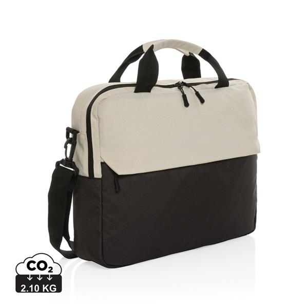 Torba na laptopa 15,6" AWARE™ Kazu, poliester z recyklingu - P732.173