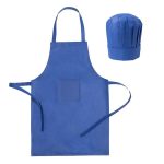 Zestaw małego kucharza, fartuch kuchenny i czapka kucharska, rozmiar dziecięcy - V9542-11