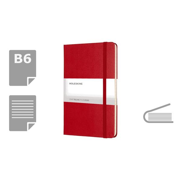 MOLESKINE Notatnik ok. B6 - VM026-05