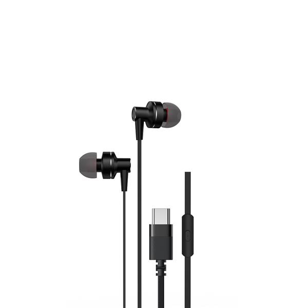 Riversong słuchawki przewodowe Spirit T USB-C czarne EA276