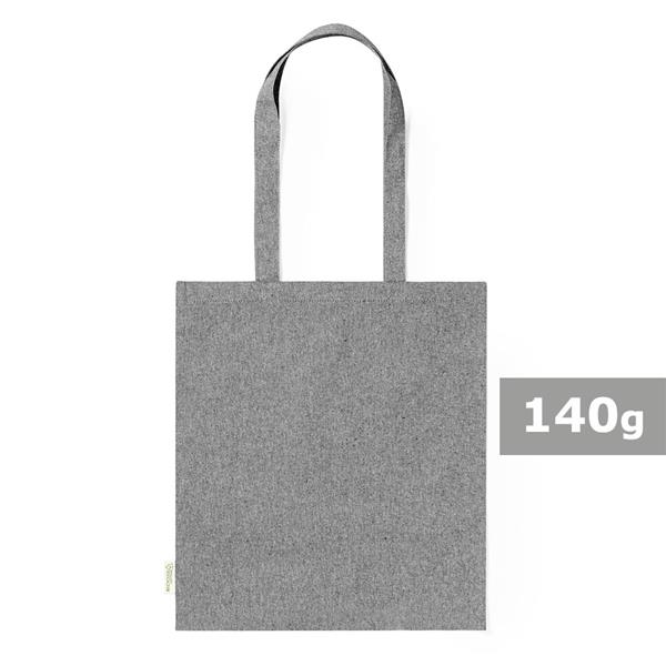 Torba z bawełny z recyklingu na zakupy - V8270-03