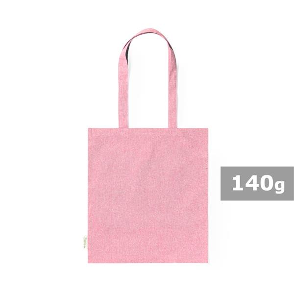 Torba z bawełny z recyklingu na zakupy - V8270-21