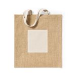 Torba z juty na zakupy - V8263-00