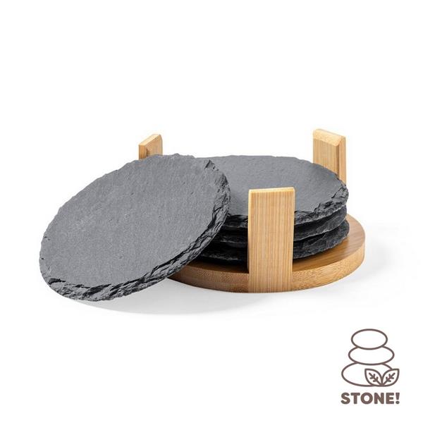 Zestaw podkładek pod kubek, 4 szt. - V8237-00