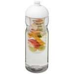 Bidon H2O Base® z wypukłym wieczkiem o pojemności 650 ml z możliwością przyrządzania wody smakowej