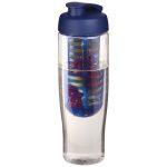 Bidon H2O Tempo® o pojemności 700 ml z wieczkiem zaciskowym zmożliwością przyrządzania wody smakowej