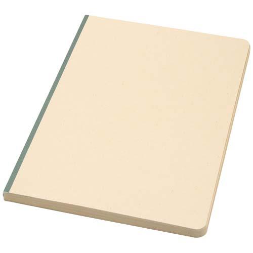 Liliana notatnik A5 z trzciny cukrowej z miękką okładką z RPET